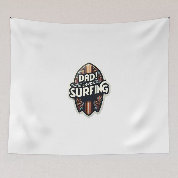 Item preview, Dad who loves surfing designed and sold by azaelbay7.