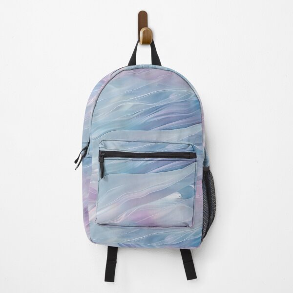 Item preview, Serenity Waves: Abstract Pastel Seascape designed and sold by meowjourney.