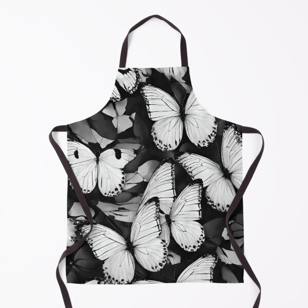Item preview, Black white butterflies designed and sold by Vilemo.