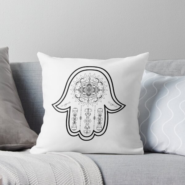 Item preview, pretty mandala Hamsa Hand designed and sold by hamsasoul.