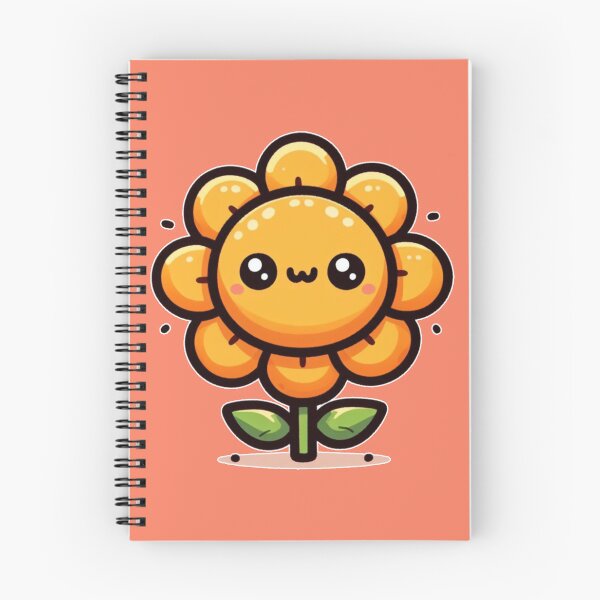 Item preview, Kawaii Sunflower designed and sold by AmberRoseWrites.