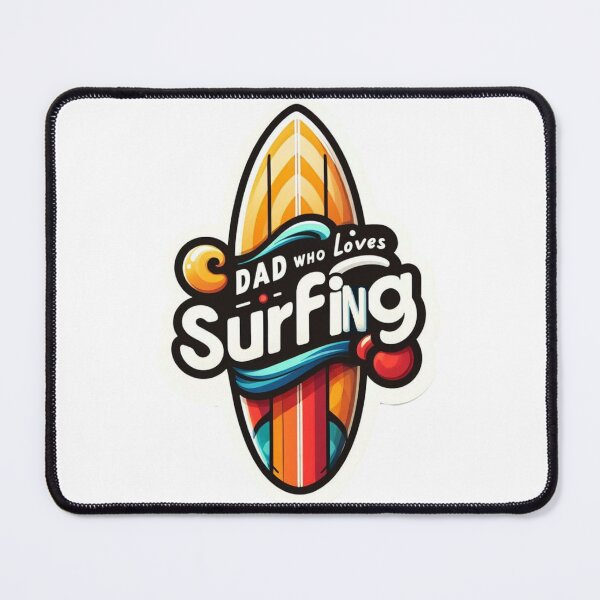 Item preview, Dad who loves surfing designed and sold by azaelbay7.