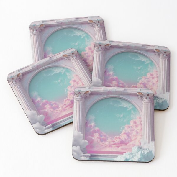 Item preview, Vaporwave Marble Dreamscape designed and sold by ZipperDragon88.