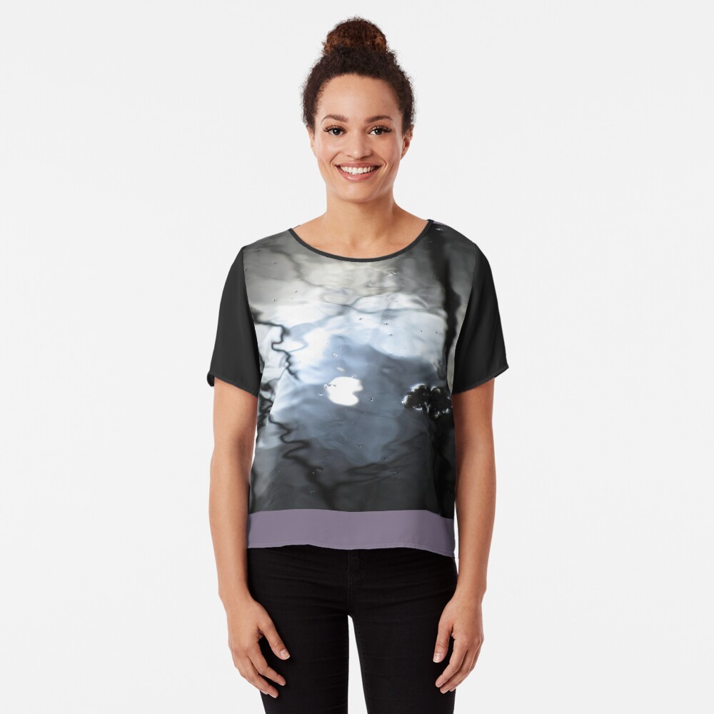Unnerved Chiffon Top
