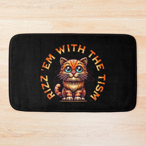 Item preview, Rizz Em With The Tism - Autism Awareness (Cat) designed and sold by SeledineArt.
