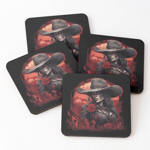 Item preview, Pretty zombie cowboy girl designed and sold by drizzd.
