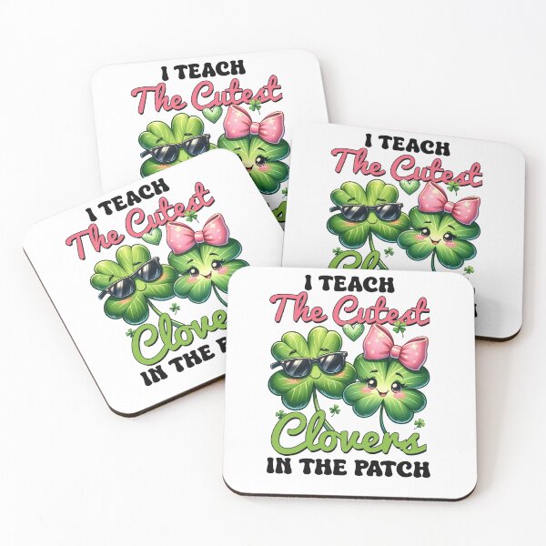 Item preview, Saint Patrick's Day Teacher, Teacher Appreciation, Shamrock, The Cutest Clovers  designed and sold by behindthefacts.