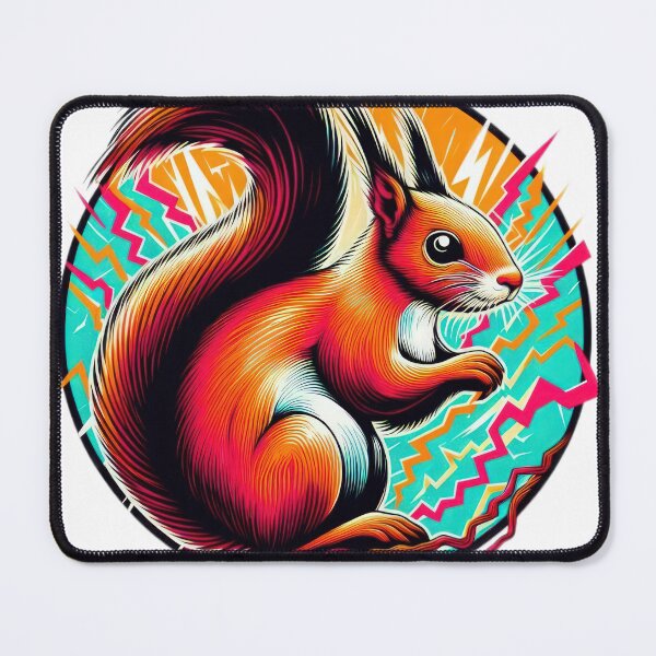 Item preview, Funny animal emblem squirrel designed and sold by Expressions-Sel.