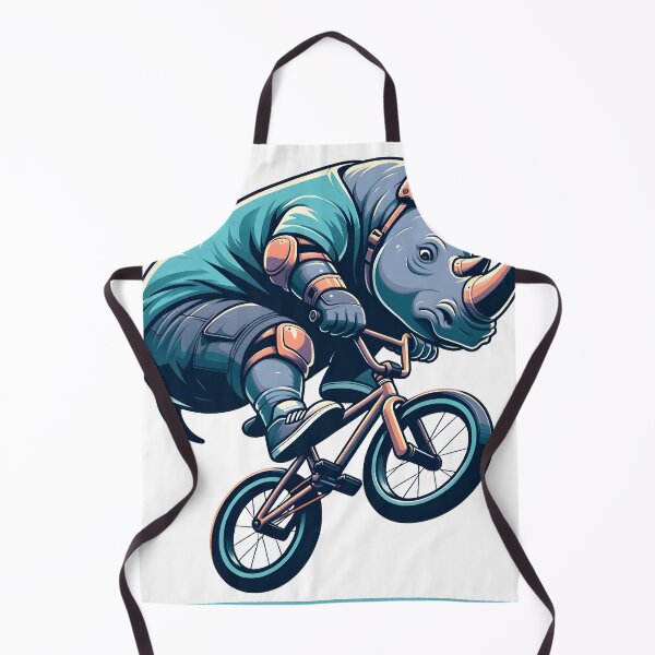 Item preview, Rhinoceros on Bicycle designed and sold by Bomba Visual.