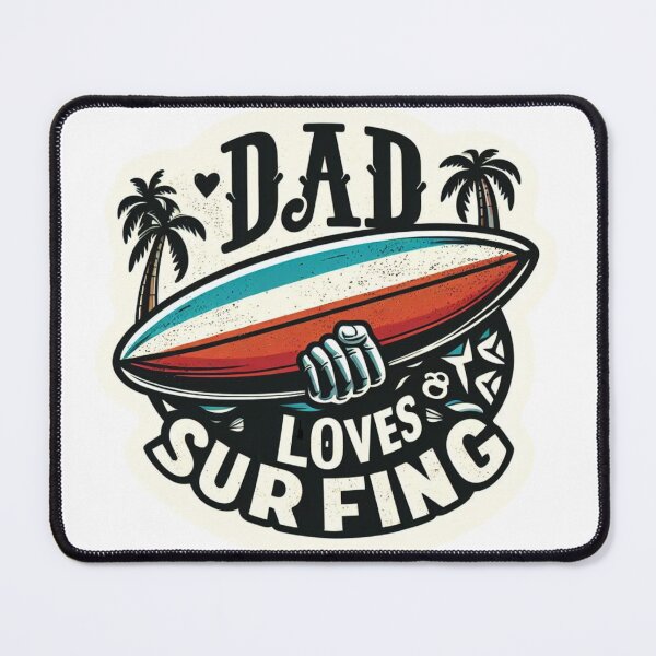 Item preview, Dad who loves surfing designed and sold by azaelbay7.