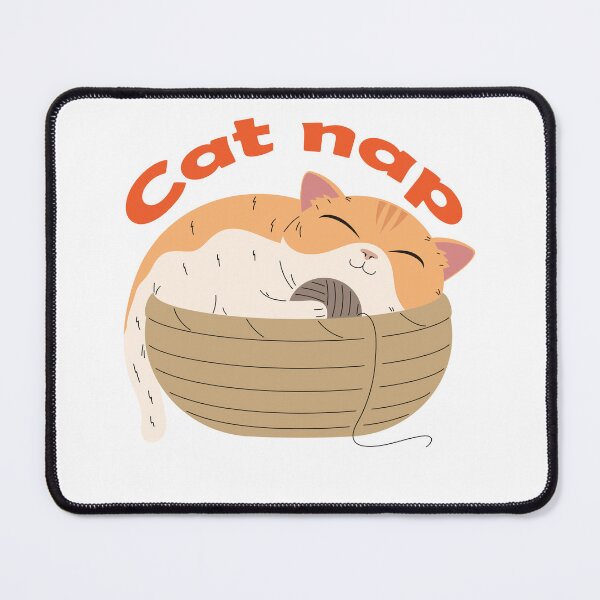 Item preview, Cat nap cute sticker designed and sold by Ami Ne.