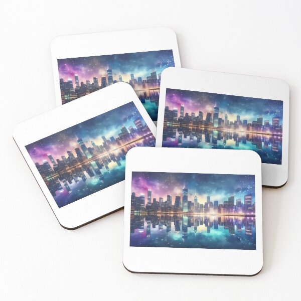 Item preview, Whispers of the Unseen City: A Watercolor Waking designed and sold by PanoramaPrints.