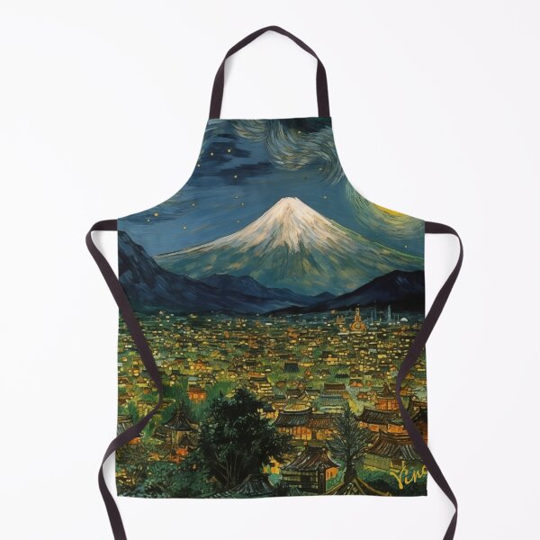 Item preview, Tokyo Twilight Serenity - Van Gogh Tribute designed and sold by Obibobishop.