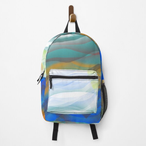 Item preview, Sunset abstract beach wave painting designed and sold by AWADHESH CHAURASIA.