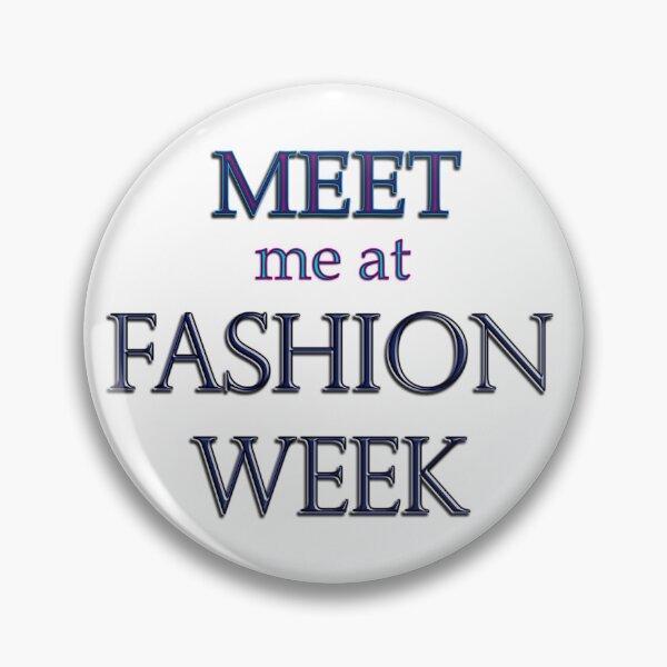 Item preview, Meet me at Fashion Week designed and sold by HoorayDesigns.