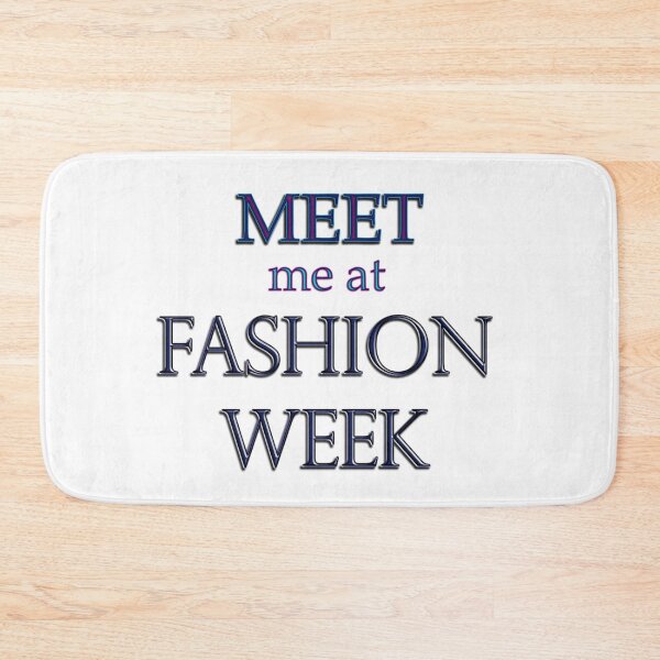 Item preview, Meet me at Fashion Week designed and sold by HoorayDesigns.