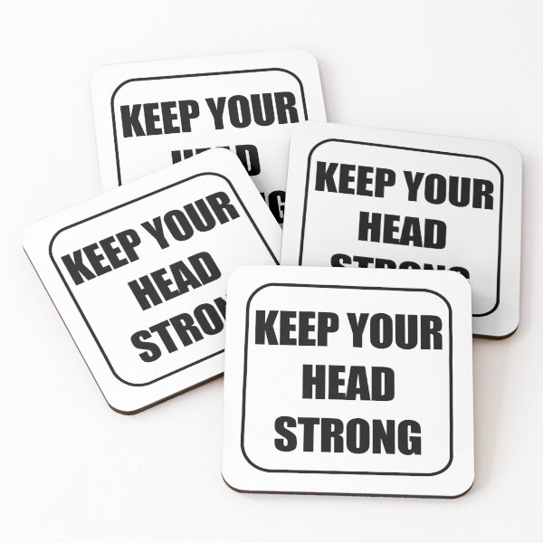 Item preview, Keep Your Head Strong designed and sold by GrizzlyCollective.