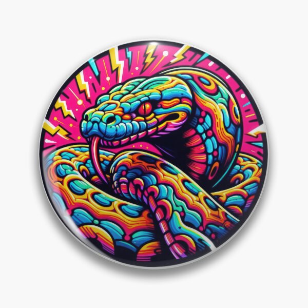 Item preview, Funny animal snake emblem  designed and sold by Expressions-Sel.