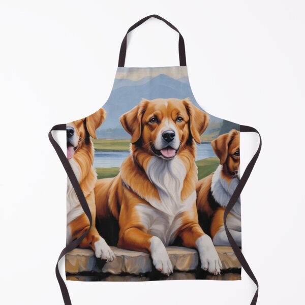 Item preview, Looking into the future: three dogs with common goals designed and sold by Wendy West.