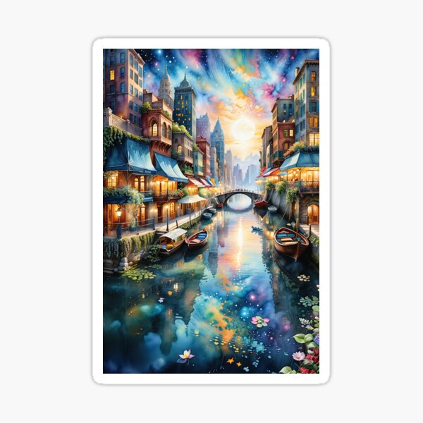 Whispers of the Unseen: Illuminating Hidden Depths Sticker