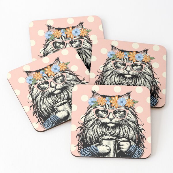 Item preview, Cats Coffee Maine Coon designed and sold by Popworks.