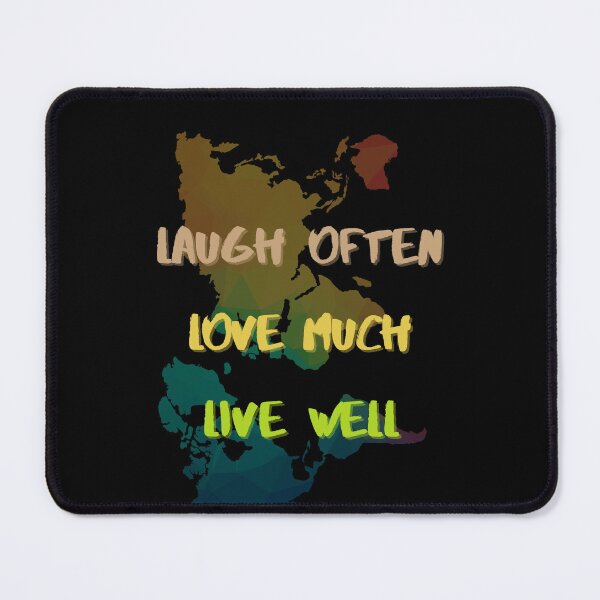 Item preview, "Celebrate International Day of Happiness with 'Laugh Often, Love Much, Live Well' Exclusive Tee" designed and sold by AI-volution.
