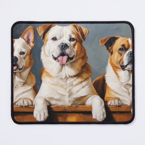 Item preview, The Champions of Courage: Three dogs ready to take on any challenge designed and sold by Wendy West.