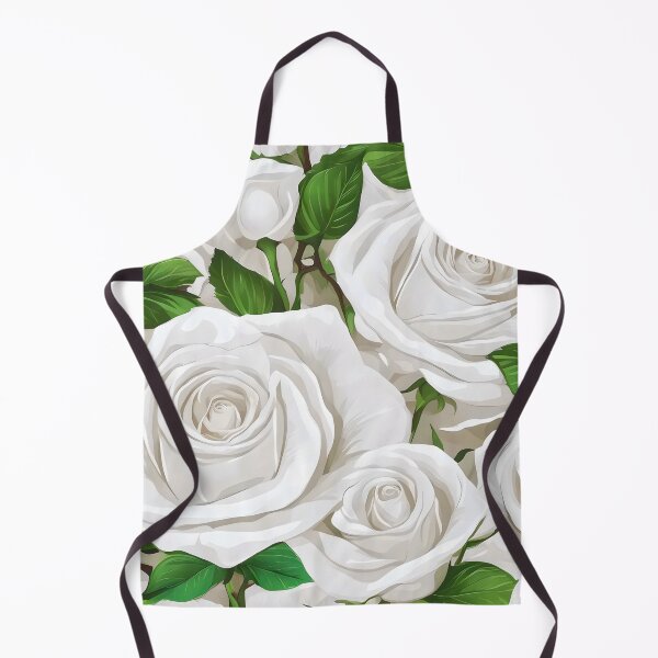 Item preview, Elegant White Roses Pattern designed and sold by Rostislav Bouda.