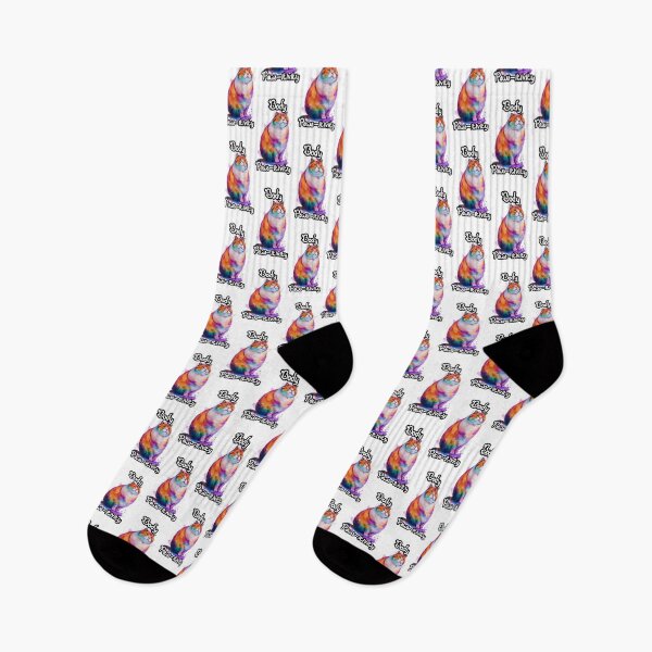 Item preview, Chubby Pawsitivity: Watercolor Cat Motivation designed and sold by MillennialVibe.