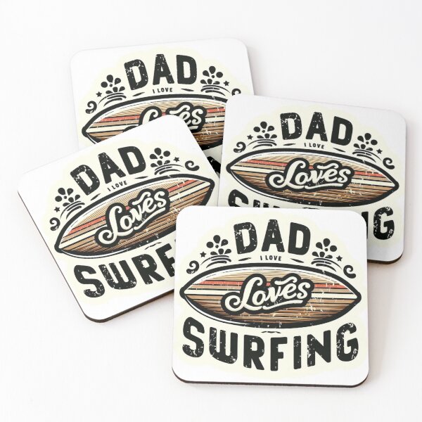 Item preview, Dad who loves surfing designed and sold by azaelbay7.