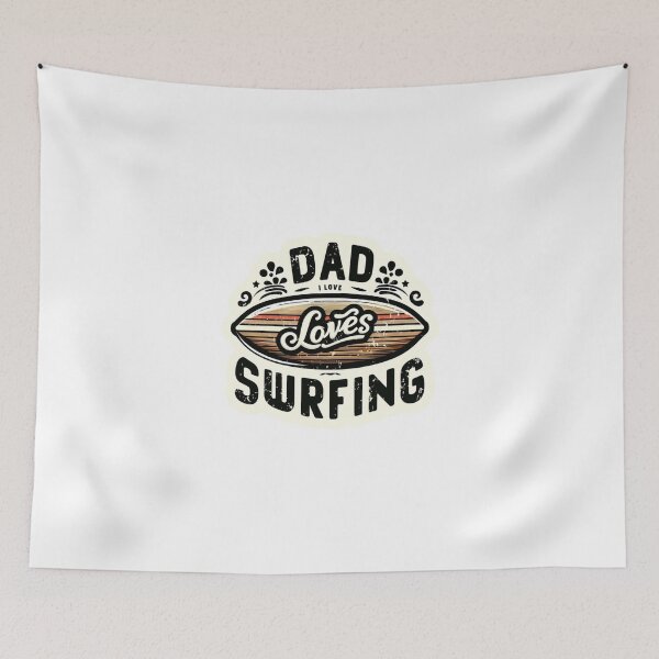 Item preview, Dad who loves surfing designed and sold by azaelbay7.