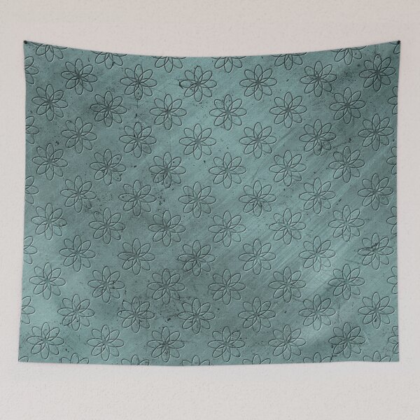 Item preview, Blue Grunge Metal Elliptical Pattern designed and sold by Diana377.