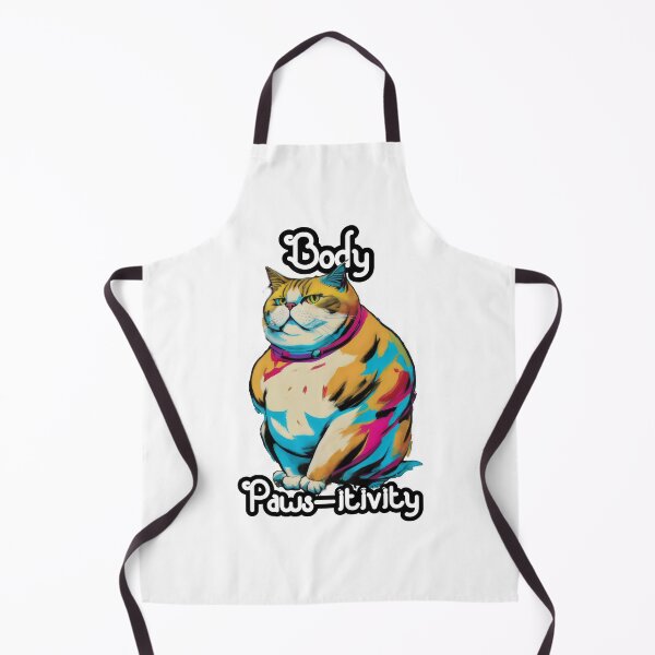 Item preview, Copy of Chubby Pawsitivity: Watercolor Cat Motivation designed and sold by MillennialVibe.