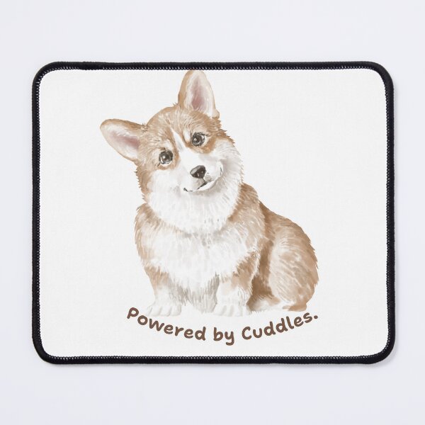 Item preview, Corgi Pup - Powered by Cuddles designed and sold by KerriAlexa Designs.