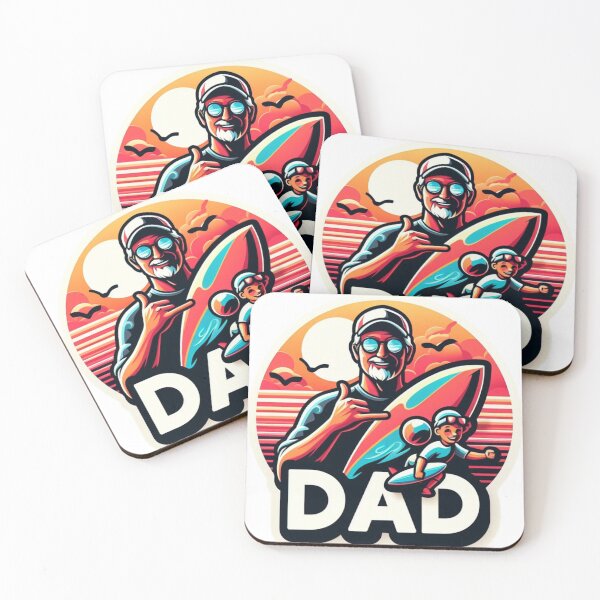Item preview, Dad who loves surfing designed and sold by azaelbay7.
