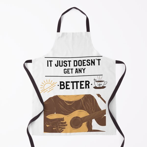 Item preview, Coffee Guitar Player designed and sold by TrilbyTeeShop.