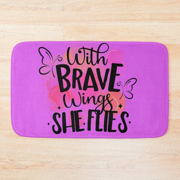 Item preview, With Brave Wings She Flies designed and sold by Vilemo.