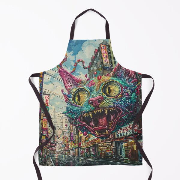 Item preview, Psychedelic Cats Art designed and sold by nomiraclehere.