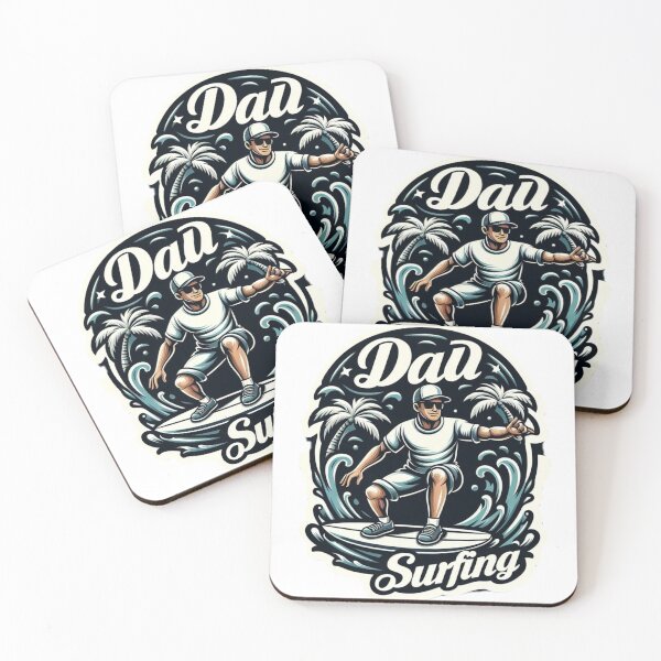 Item preview, Dad who loves surfing designed and sold by azaelbay7.