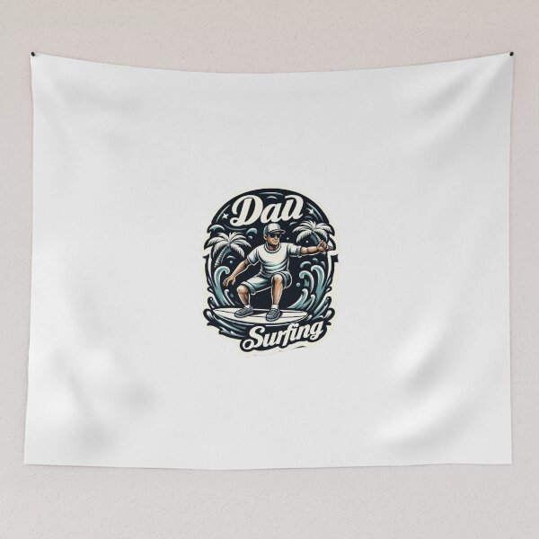 Item preview, Dad who loves surfing designed and sold by azaelbay7.