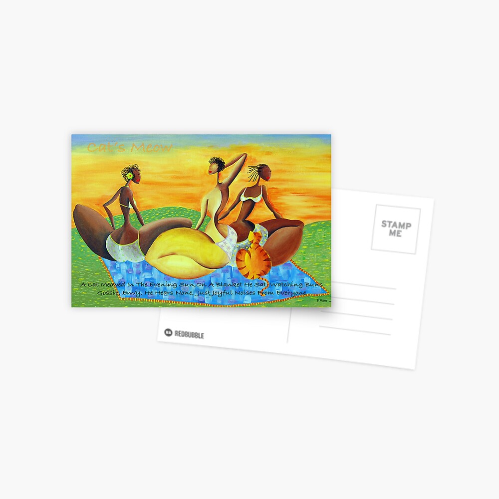 Cat's Meow Card Postcard