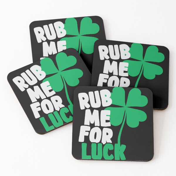 Item preview, Rub Me For Luck Funny St. Patrick's Day Party Irish Cute T-Shirt designed and sold by MAPDDesigns.