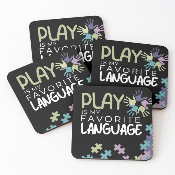 Item preview, Play Is My Favorite Language designed and sold by PistachioCream.