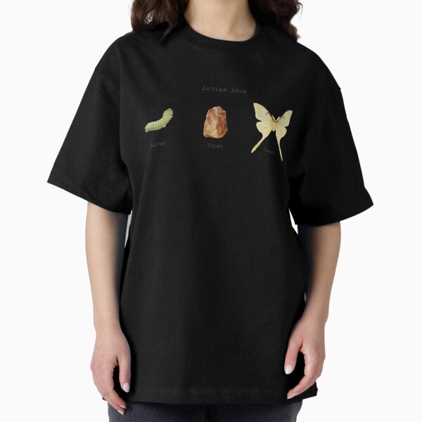 Actias Luna, Life Cycle Oversized T-Shirt