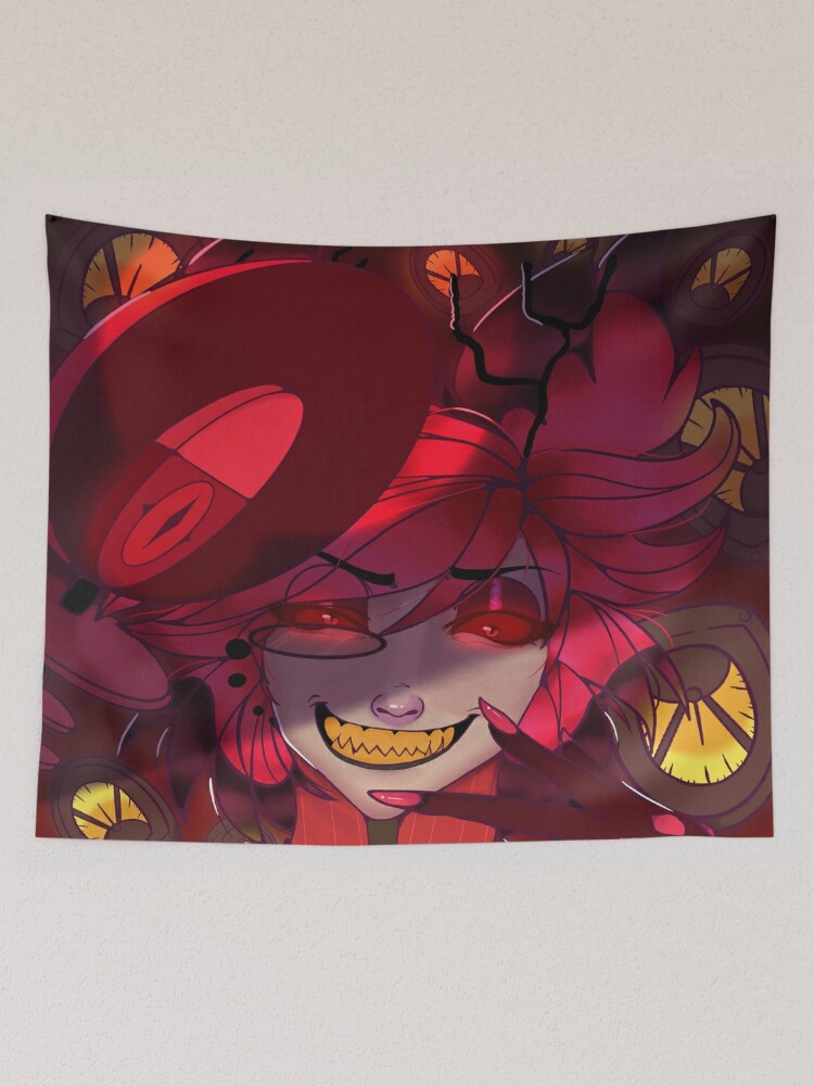 Alastor Hazbin Hotel Tapestry, Hazbin Hotel Home Decor sold by Meson ...