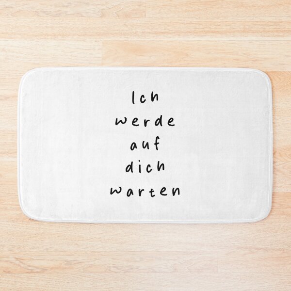 Artikelvorschau, Ich werde auf dich warten - Waiting Promise | Minimalistischer Stil | Handschriftliche Schriftart entworfen und verkauft von RM-Journey.