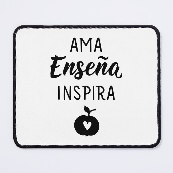 Item preview, Ama Enseña Inspira. Love Teach Inspire - in Spanish. designed and sold by pidzam4e.