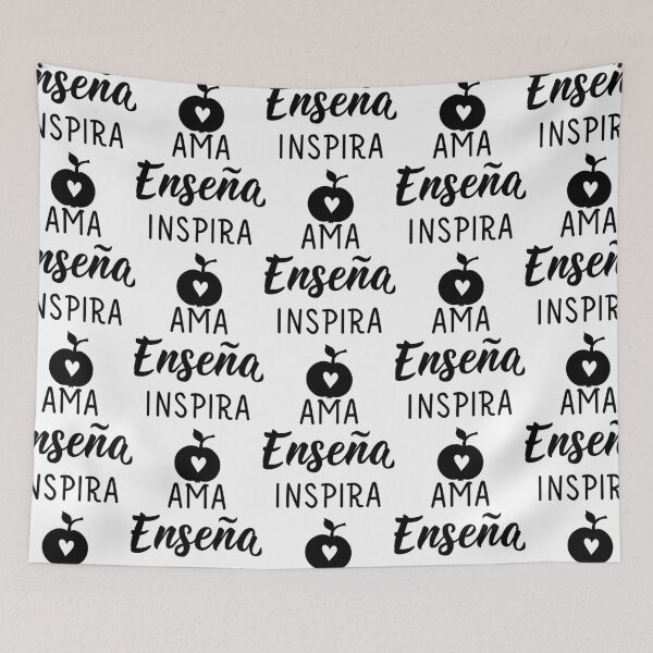 Item preview, Ama Enseña Inspira. Love Teach Inspire - in Spanish. designed and sold by pidzam4e.