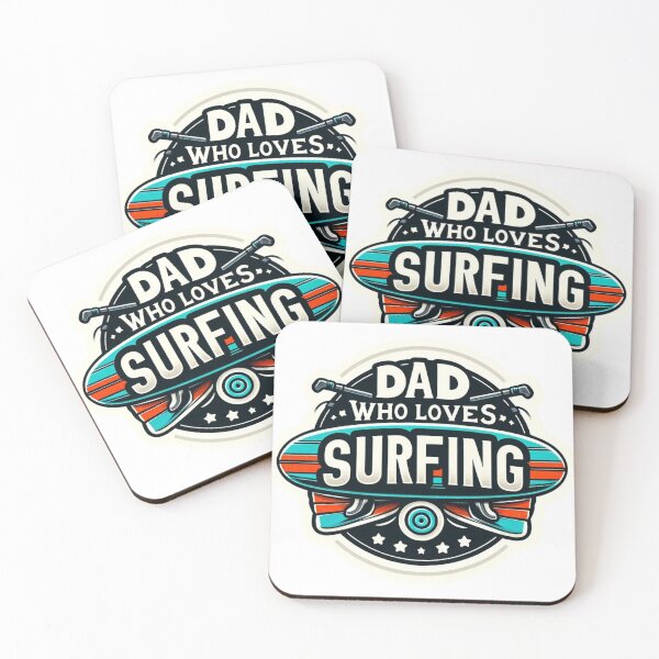 Item preview, Dad who loves surfing designed and sold by azaelbay7.
