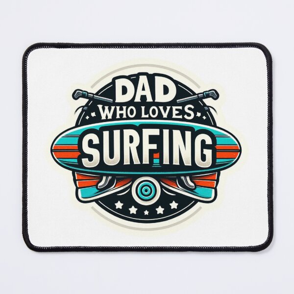 Item preview, Dad who loves surfing designed and sold by azaelbay7.